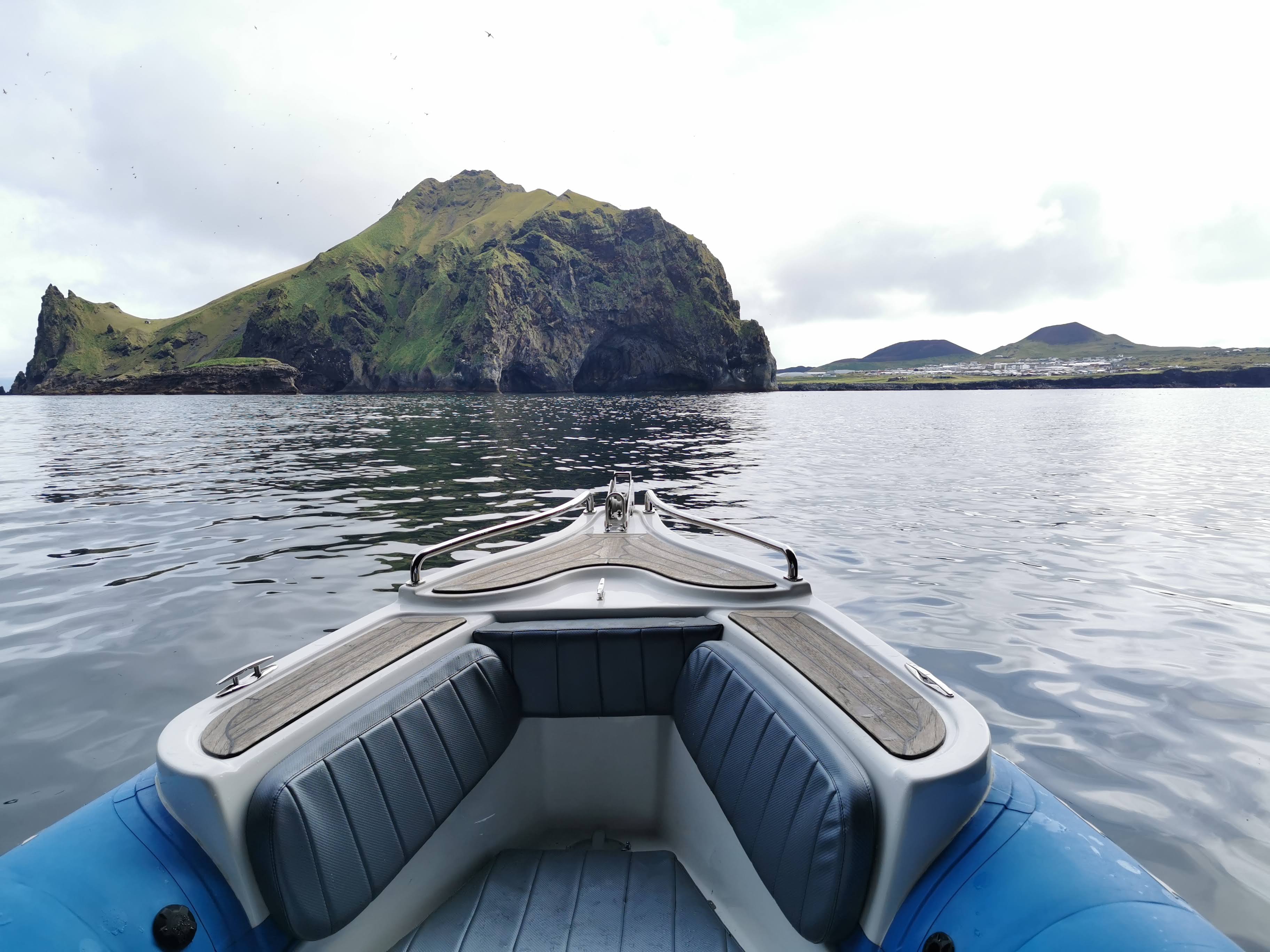 2-hour RIB tour along Westman Islands cliffs